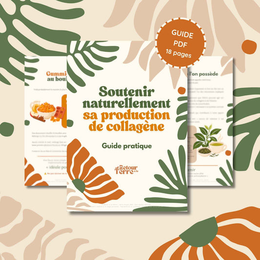 Soutenir naturellement sa production de collagène — Guide (PDF)