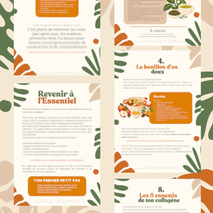 Soutenir naturellement sa production de collagène — Guide (PDF)