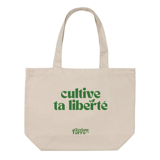 Sac de récolte - Cultive ta liberté - face_0