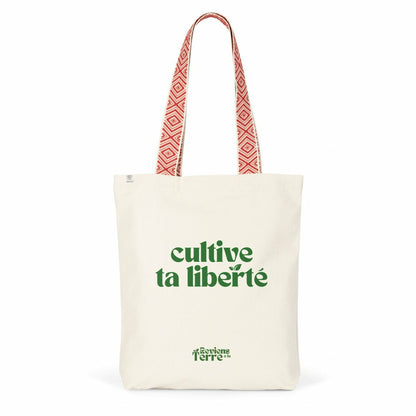Totebag ethnique - Cultive ta liberté - face_1