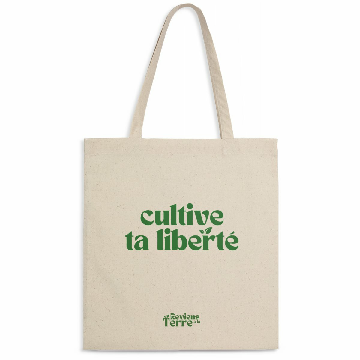 Totebag léger - Cultive ta liberté - face_naturel