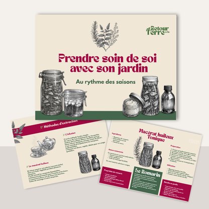 🌿 E-BOOK - PRENDRE SOIN DE SOI AVEC SON JARDIN